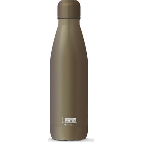 Μπουκάλι θερμός i drink id0052 therm 500ml metallic